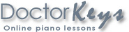 DoctorKeys.com Online Piano Lessons
