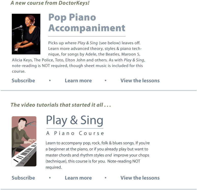 Play & Sing Online Piano Course