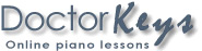 DoctorKeys.com Online Piano Lessons