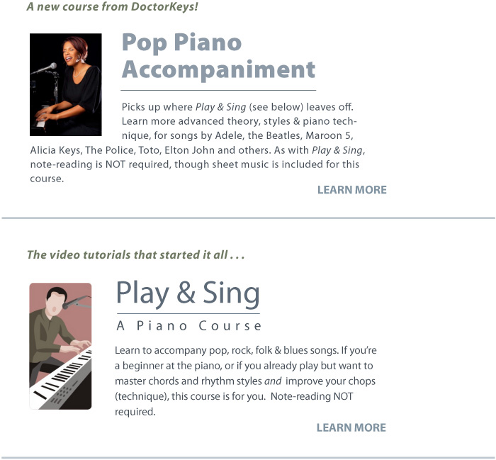 Play & Sing Online Piano Course